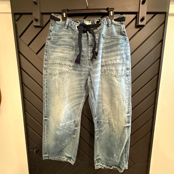 We The Free Moxie Pull-On Barrel Jeans Free People - Picture 3 of 10